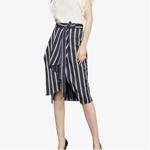 BCBG MaxAzria pencil asymmetric skirt